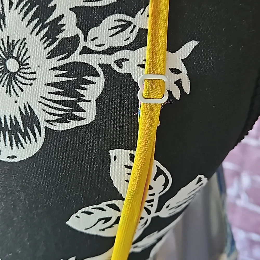 Lilly Rose Floral Fully Lined Sundress with adjustable straps. Size XL - Picture 4 of 9